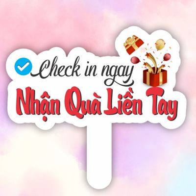 Hashtag dùng cho check-in sự kiện
